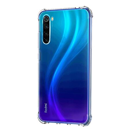 Gpack Xiaomi Redmi Note 8 Kılıf AntiShock Ultra KorumaNano Glass