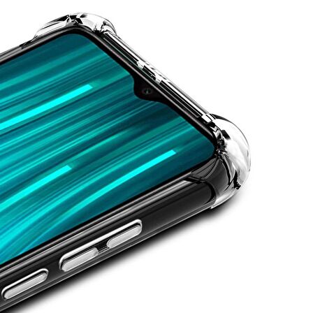 Gpack Xiaomi Redmi Note 8 Kılıf AntiShock Ultra KorumaNano Glass