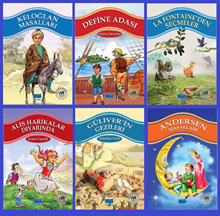 2.3. ve 4.Sınıflar İçin Hikaye Seti 2 (6 Kitap)