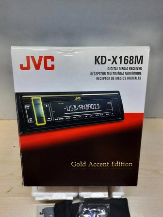 JVC KD-X168M-USB-MP3-AUX-3 ANFİ ÇIKIŞLI-RENK DEĞİŞTİREN TUŞLAR-PROFESYONEL OTO TEYP