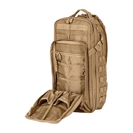 5.1 Rush Moab 10 Tactical Su Geçirmez Outdoor Sırt Çantası Kahverengi