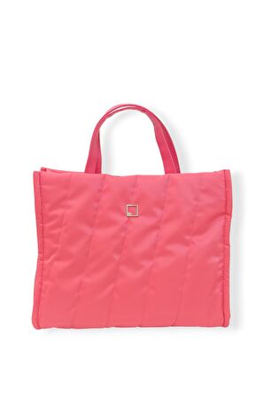 Elden Tutma Kumaş Çanta Pembe TrÇantaSrç016