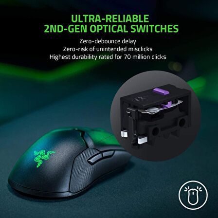 Razer Mou Viper Ultimate Optik 20000DPI Siyah Gaming Mouse