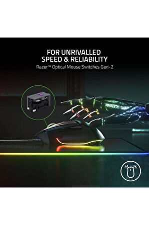 Razer Basilisk V3 RZ01-04000100-R3M1 RGB Optik Kablolu Oyuncu Mouse Outlet