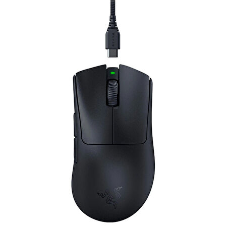 Razer DeathAdder V3 Pro Black RZ01-04630100-R3G1 30000 DPI 5 Tuş Optik Siyah Kablosuz Gaming (Oyuncu) Mouse