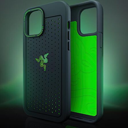 RAZER Arctech Orjinal Profesyonel Darbeye Dayanıklı Antibakteriyel Iphone 13 Pro Max Uyumlu Cep Telefon Kılıfı