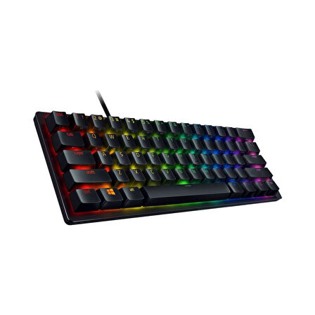 Razer Huntsman Mini US Layout RGB %60 TKL Purple Switch Kablolu Mekanik Oyuncu Klavyesi