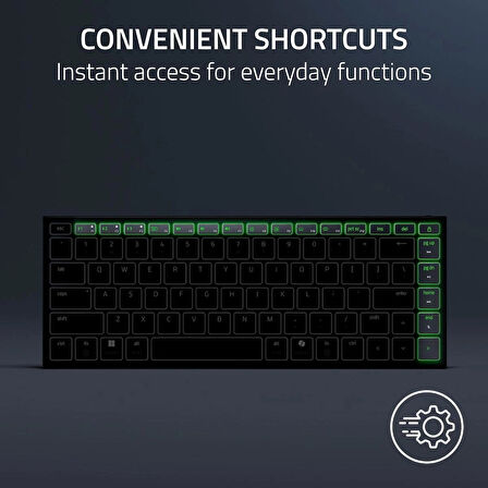 Razer Joro Kablosuz Klavye US Layout RZ03-02360100-R3M1