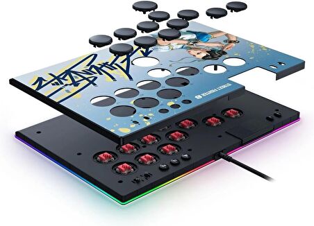 Razer Kitsune Arcade Kontrol RGB PS5-PC Chun-Li Edition