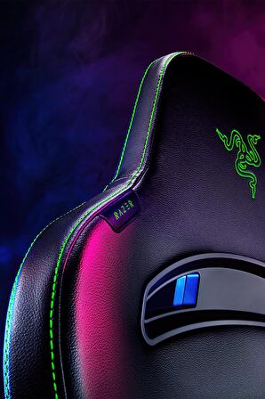 RAZER AKS ENKi X Profesyonel Siyah Amortisör Bilgisayar Youtuber Gamer E Spor Gaming Oyuncu Koltuğu