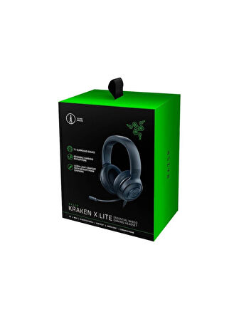 Razer Kraken X Lite 7.1 Surround Mikrofonlu Kablolu Gaming Kulaklık RZ04-02950100-R381