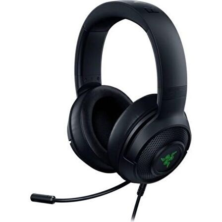 Razer Kraken V3 X Mikrofonlu Stereo RGB Gürültü Önleyicili Oyuncu Kulak Üstü Kablolu Kulaklık