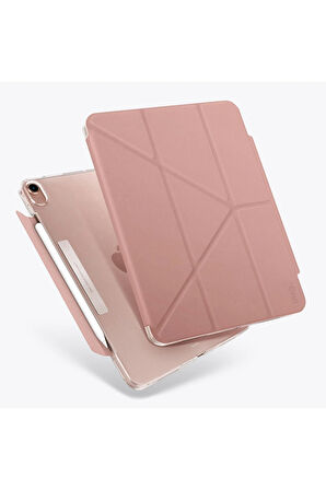 Uniq Camden iPad Air 4 10.9 Katlanabilir Tablet Kılıfı - Pembe