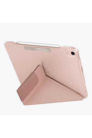 Uniq Camden iPad Air 4 10.9 Katlanabilir Tablet Kılıfı - Pembe