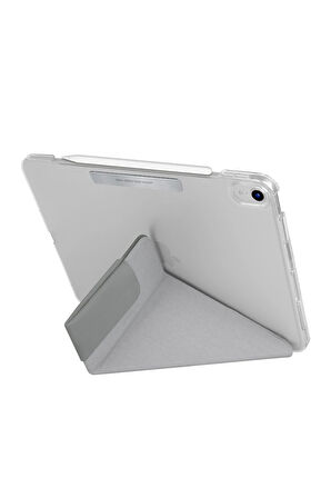 Uniq Camden iPad Air 4 10.9 Katlanabilir Tablet Kılıfı - Gri