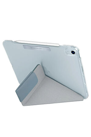 Uniq Camden iPad Air 4 10.9 Katlanabilir Tablet Kılıfı - Açık Mavi