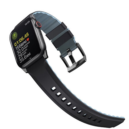 Uniq Linus Airosoft Watch 41/40/38mm Silikon Kordon – Siyah