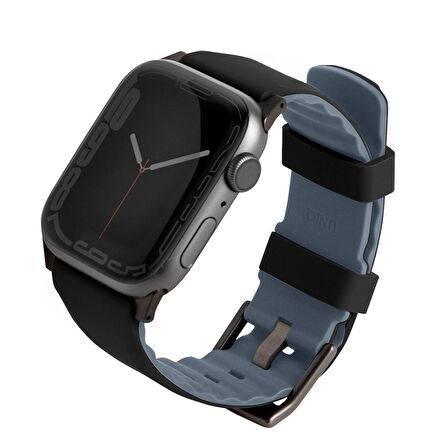 Uniq Linus Airosoft Watch 49/45/44/42mm Silikon Kordon - Siyah