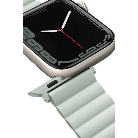 Uniq Revix Reversible Watch Ultra 49mm Manyetik Kordon - Beyaz