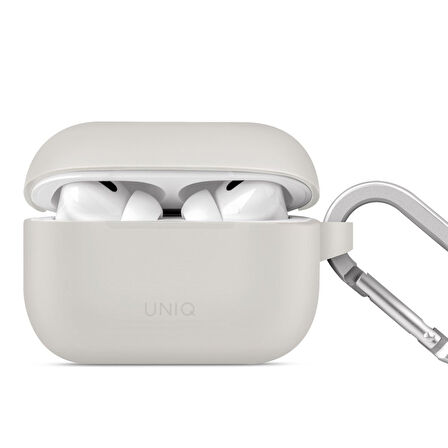 Uniq Vencer Airpods Pro 2 (2.Nesil) Silikon Kılıf - Gri