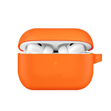 Uniq Vencer AirPods Pro 2 (2. Nesil) Silikon Kılıf - Turuncu