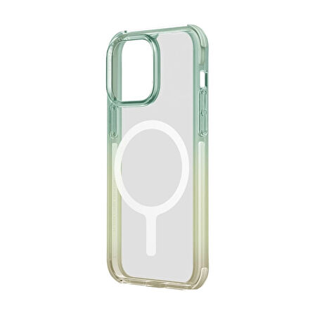 Uniq Combat Duo iPhone 15 MagSafe Kılıf - Yeşil