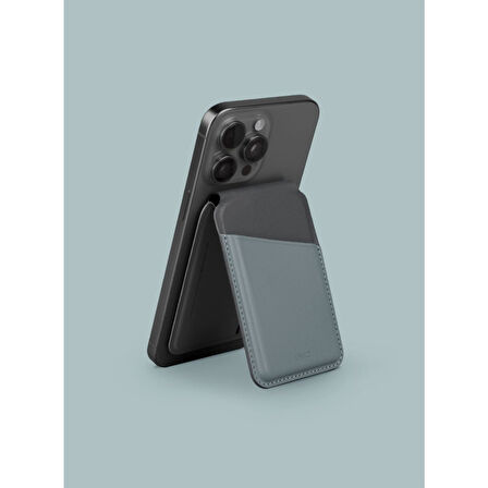 Uniq Lyden DS RFID-Block Manyetik Kartlıklı Stand - Mavi