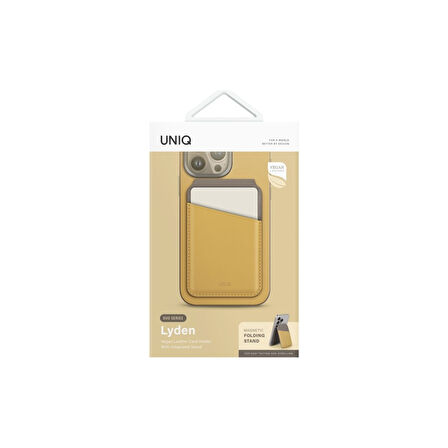 Uniq Lyden DS RFID-Block Manyetik Kartlıklı Stand - Sarı