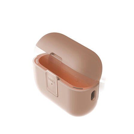 Uniq Clyde Kilitli Airpods Pro 2 (2.Nesil) Kılıf - Pembe