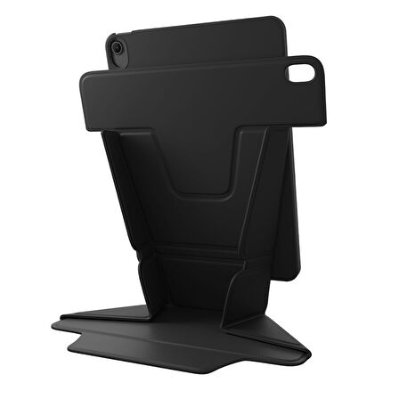 Uniq Ryze iPad Air 11 (2024) Standlı Katlanabilir Kılıf - Siyah