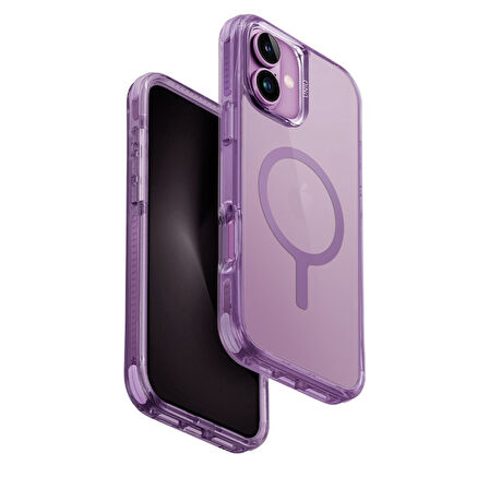 Uniq Combat iPhone 16 MagSafe Kılıf - Pembe