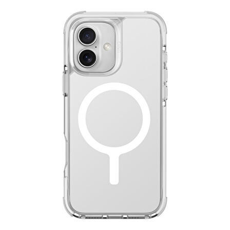 Uniq Combat iPhone 16 Plus MagSafe Kılıf - Beyaz