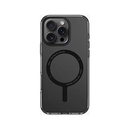 Uniq Clario iPhone 16 Pro MagSafe Kılıf - Siyah