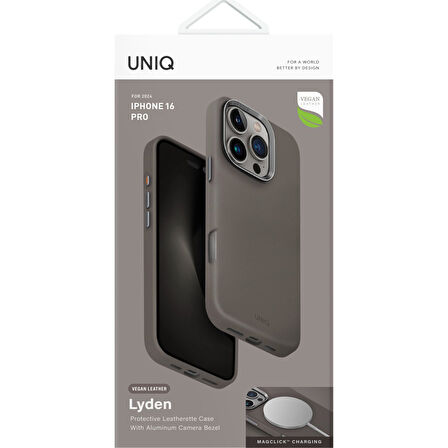 Uniq Lyden iPhone 16 Pro MagSafe Kılıf - Gri
