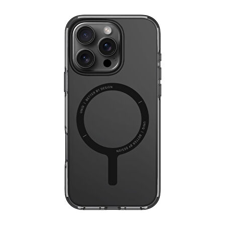 Uniq Clario iPhone 16 Pro Max MagSafe Kılıf - Siyah