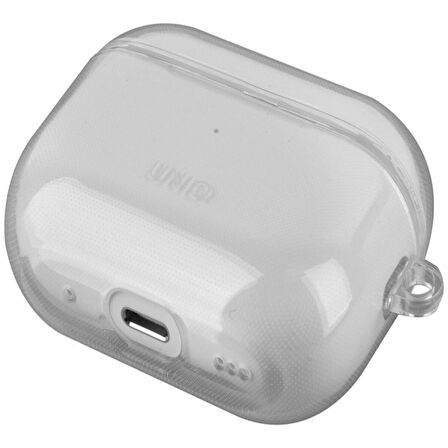 Uniq Glase AirPods 4 (4.Nesil) Silikon Kılıf - Şeffaf