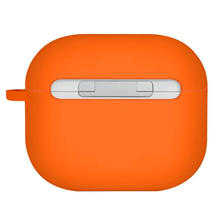 Uniq Nexo AirPods 4 (4.Nesil) Silikon Kılıf - Turuncu