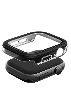 Uniq Voute Watch 46mm Camlı Ekran Koruyucu - Siyah