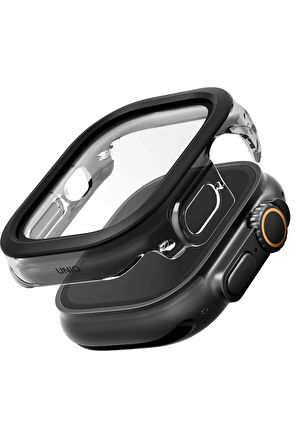 Uniq Voute Watch 49mm Camlı Ekran Koruyucu - Siyah