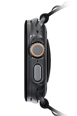 Uniq Voute Watch 49mm Camlı Ekran Koruyucu - Siyah