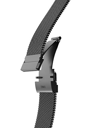 Uniq Dante Pro Watch Ultra 41mm Çelik Örgü Kordon - Gri