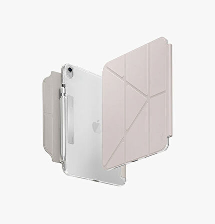 Uniq Camden iPad 2025 10.9 (10.Nesil) Katlanabilir Kılıf - Bej