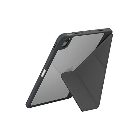 Uniq Moven iPad 2025 10.9 (10.Nesil) Standlı Tablet Kılıfı - Gri