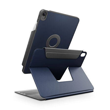 Uniq Rovus Snapmount iPad Air 11 (2024) Manyetik Tablet Kılıfı - Lacivert
