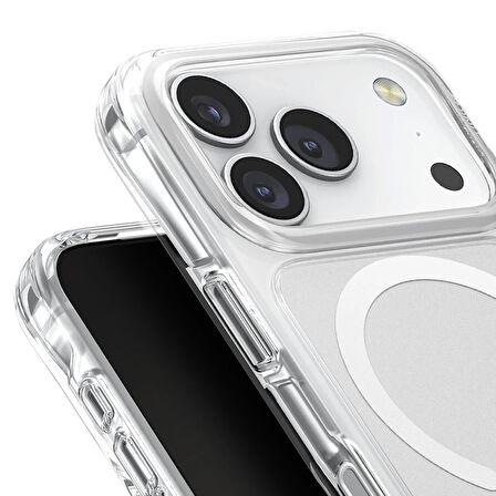Uniq LifePro Xtreme iPhone 17 Pro MagSafe Kılıf - Beyaz