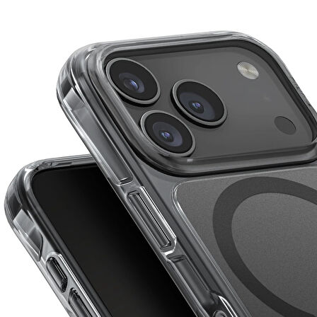 Uniq LifePro Xtreme iPhone 17 Pro MagSafe Kılıf - Siyah