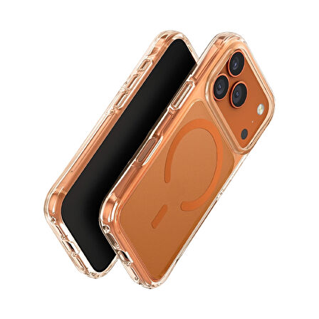 Uniq LifePro Xtreme iPhone 17 Pro MagSafe Kılıf - Turuncu