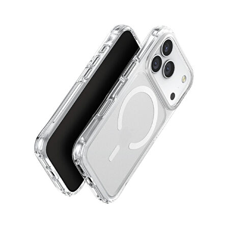Uniq LifePro Xtreme iPhone 17 Pro Max MagSafe Kılıf - Beyaz