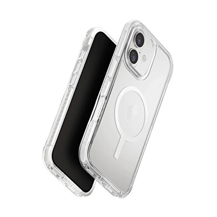 Uniq Combat iPhone 17 MagSafe Kılıf - Beyaz
