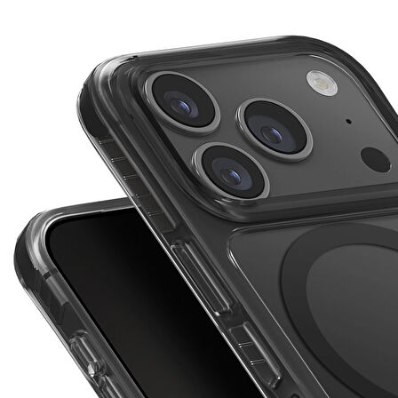 Uniq Combat iPhone 17 Pro Max MagSafe Kılıf - Siyah